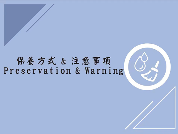 Lesson 3 - Preservation & Warning